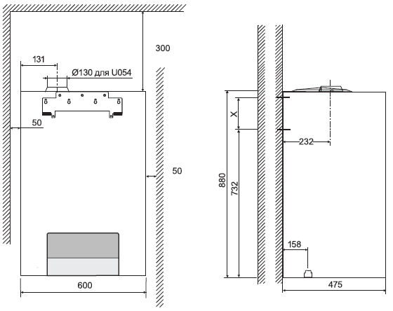 ����������� ����� Buderus. ������ Logamax U052/U054 T. ��������.